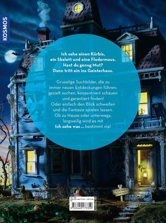 Produktbild Kosmos Ich sehe was, Gruselige Bilderrätsel (Deutsch, Jean Marzollo, 2021)