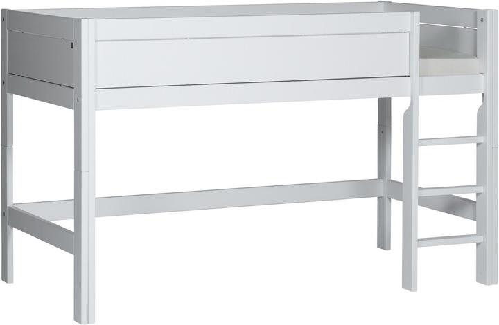 Immagine prodotto Lifetime Kidsrooms Letto a mezza altezza combinato 1 con rete a doghe deluxe e pedana di scorrimento