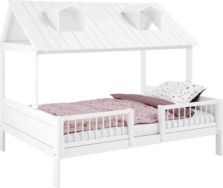 Produktbild Lifetime Kidsrooms Beachhouse mit Bettkasten DeLuxe Lattenrost (140 x 200 cm)