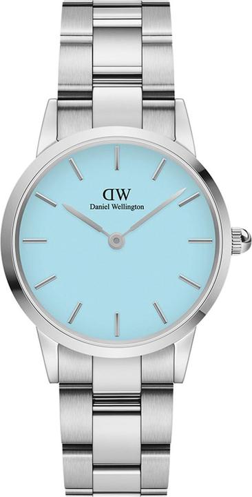 Immagine prodotto Daniel Wellington Iconic Link Capri Silver (28 mm) (Orologio da polso analogico, 28 mm)