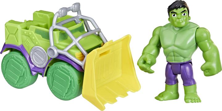 Image du produit Hasbro Marvel Spidey and His Amazing Friends coffret Camion démolisseur de Hulk