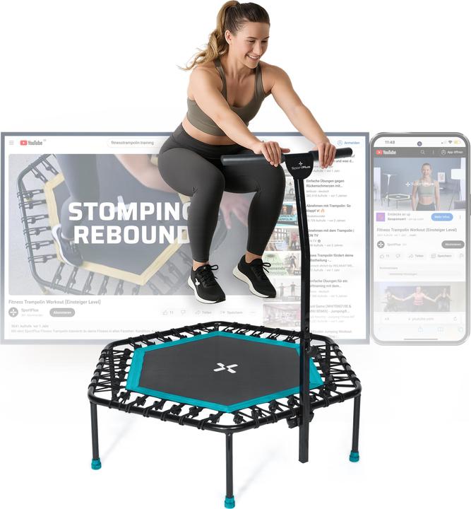 Produktbild Sportplus Fitness Trampolin (126 cm)