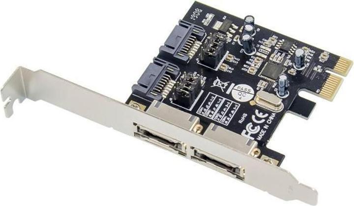 Actual product image MicroConnect PCIe SATA III Expansion Card ASM1061