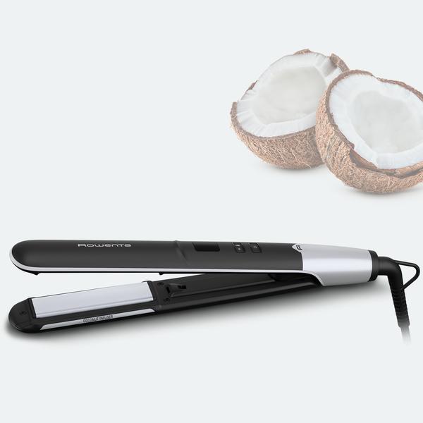 Produktbild Rowenta Row.Haarglätter Express Shine Coconut SF4621 (Glätteisen)