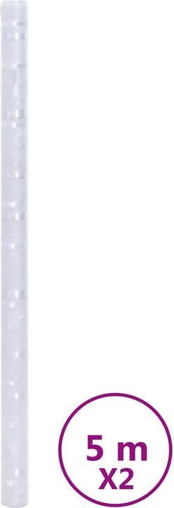 Image du produit VidaXL Films pour fenêtres 2 pcs. Motif mat PVC (90 x 500 cm)