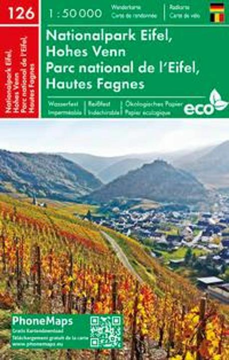 Produktbild Nationalp. Eifel, Hohes Venn,Karte 126