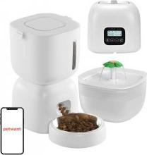 Image du produit Petwant Distributeur automatique d'aliments + buveur FW1-L(BAS) (3 l)