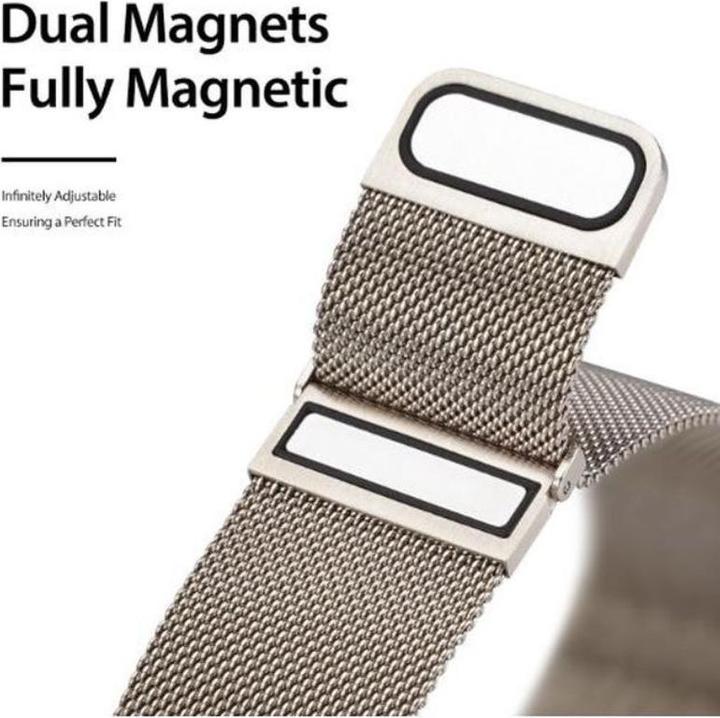Produktbild Dux Ducis Milanese Series Edelstahl Ersatz Armband (22 mm, 45 mm, Edelstahl)
