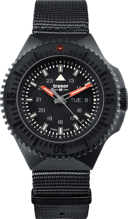 Traser P69 Black Stealth (Taucheruhr, 46 mm)