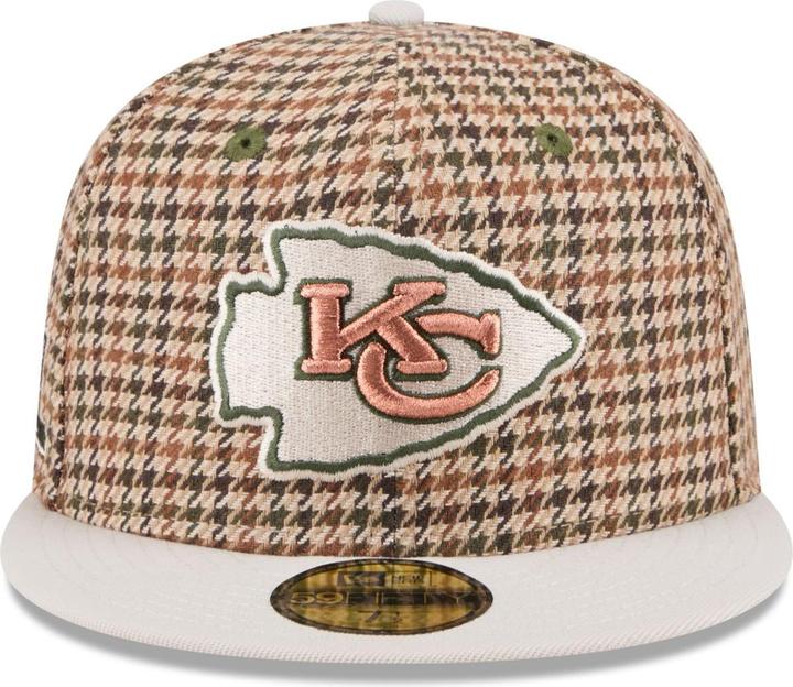 Actual product image New Era 59Fifty Fitted Cap - HOUNDSTOOTH Kansas City Chiefs (7 1/8)
