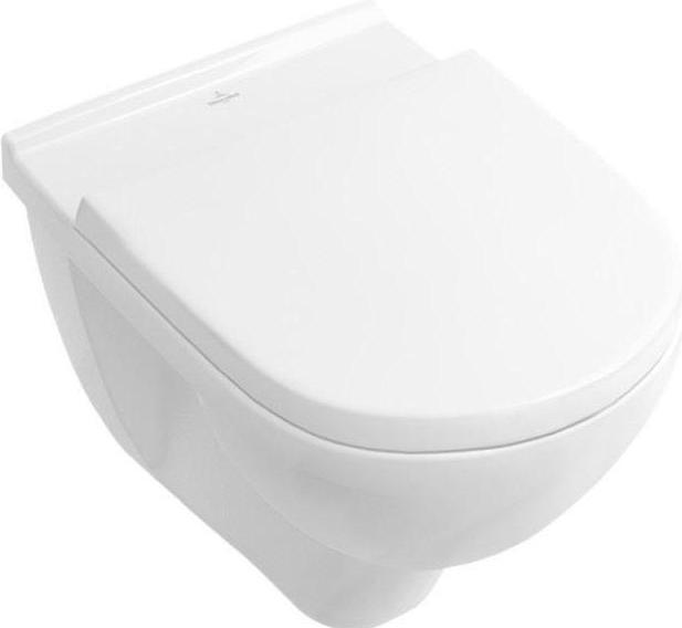 Produktbild Villeroy & Boch Tiefspl-WC O.Novo DirectFlush offener Splrand wei wandhngend 5660RO01