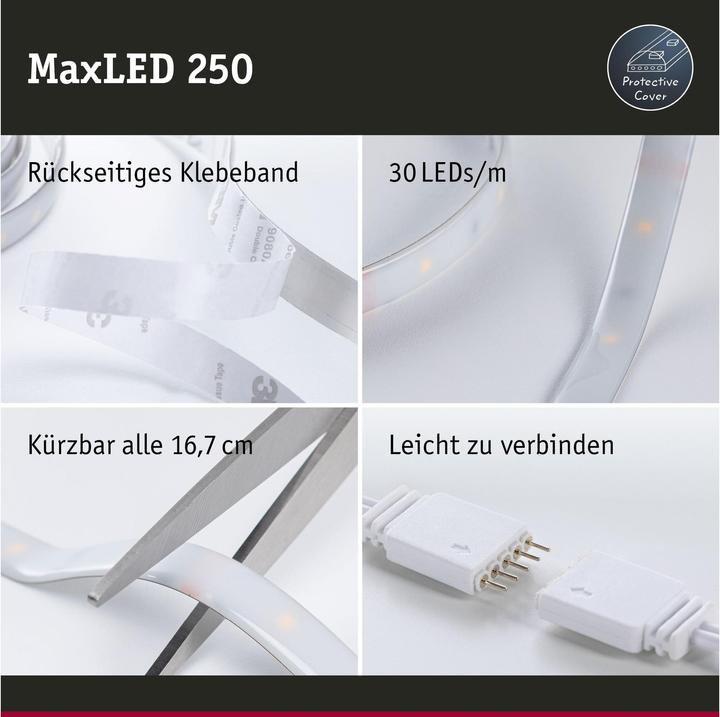 Produktbild Paulmann MaxLED 250 Stripe Set (Weiss, 500 cm, Indoor)