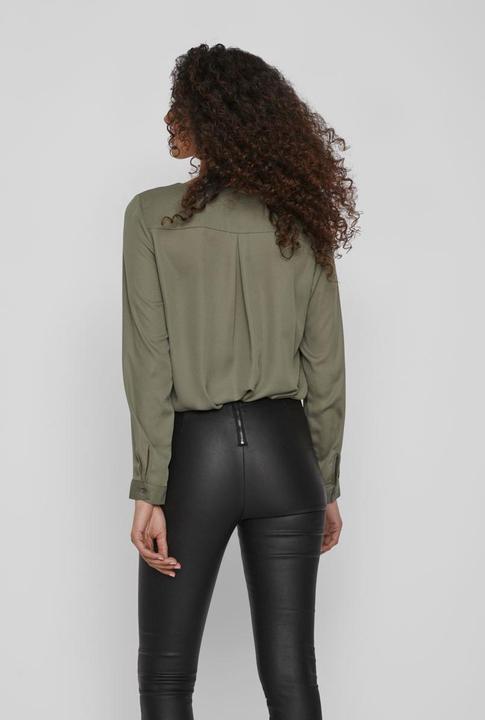 Image du produit Vila Chemise à col fendu High Low (XL)