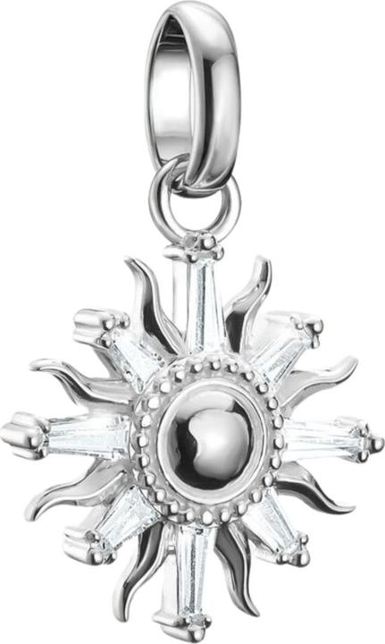 Immagine prodotto Thomas Sabo Charm-Anhänger Sonne mit Steinen Connect Silber (Argento 925)