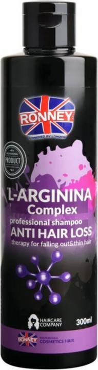 Image du produit Ronney Shampooing anti-chute de cheveux L-Arginine Complex (300 ml, Shampoing liquide)