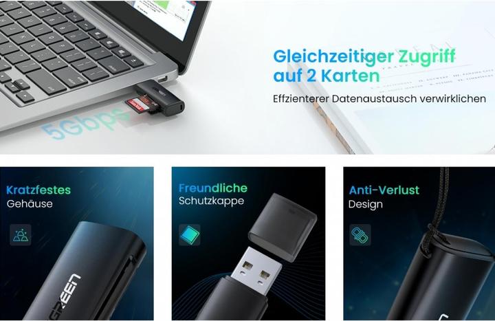 Produktbild Ugreen CM264 (USB 3.0)