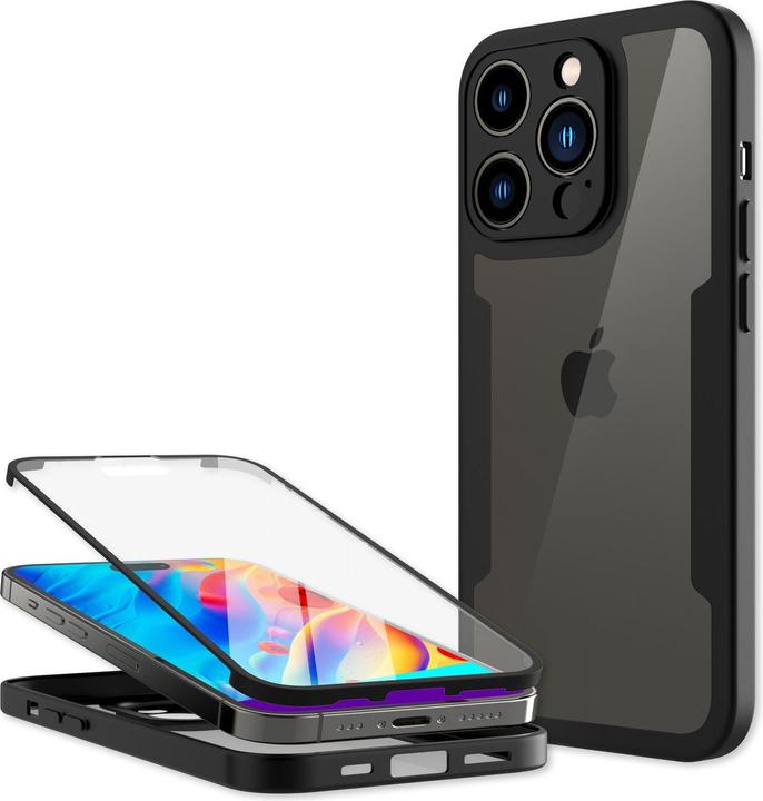 Produktbild Nalia Klare 360 Grad Hybrid Hülle (Apple iPhone 14 Pro Max)