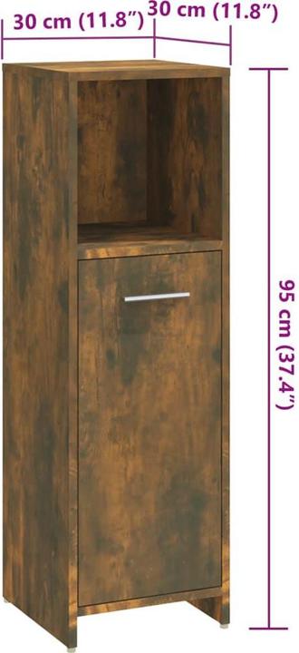 Actual product image VidaXL Concetta (30 x 30 x 95 cm)