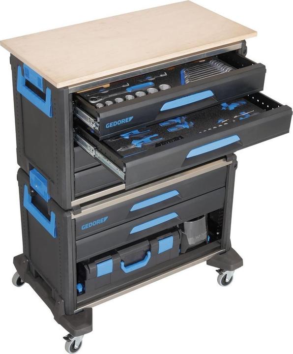 Image du produit Gedore WorkMo B3 avec assortiment d'outils 110 pcs.