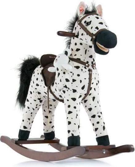 Actual product image Mally Rocking horse Mustang black dot