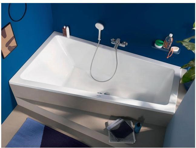 Actual product image Duravit Single lever bath tub m. No 1 surface-mounted chrome
