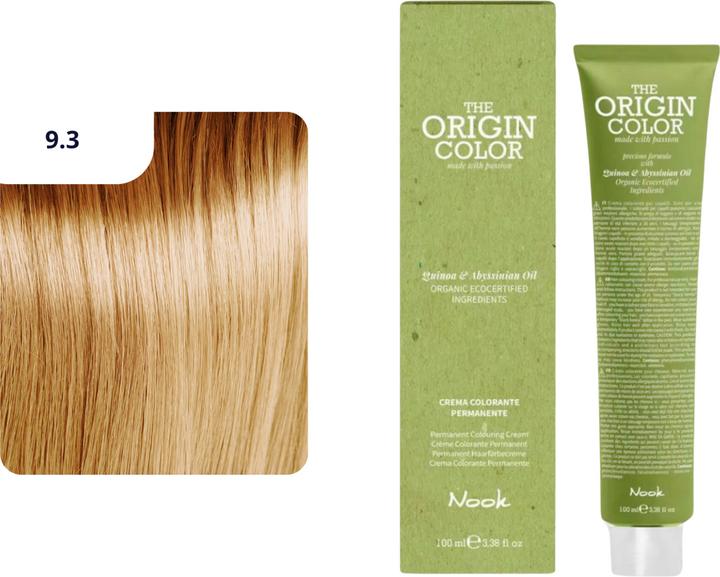 Image du produit Nook Coloration des cheveux Origin Color (9.3 Blond très clair Golden)