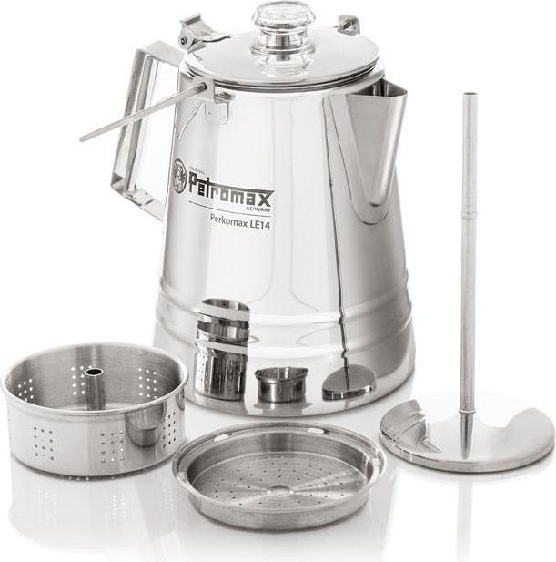 Actual product image Petromax Percolator Perkomax le28 stainless steel