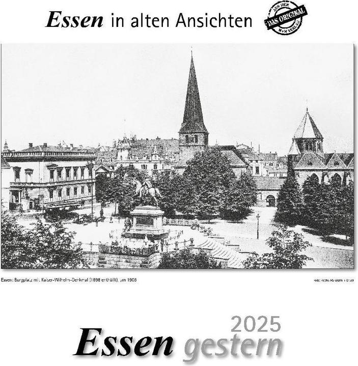 Produktbild Essen gestern 2025 (29 x 32 cm, Harter Einband, Deutsch)