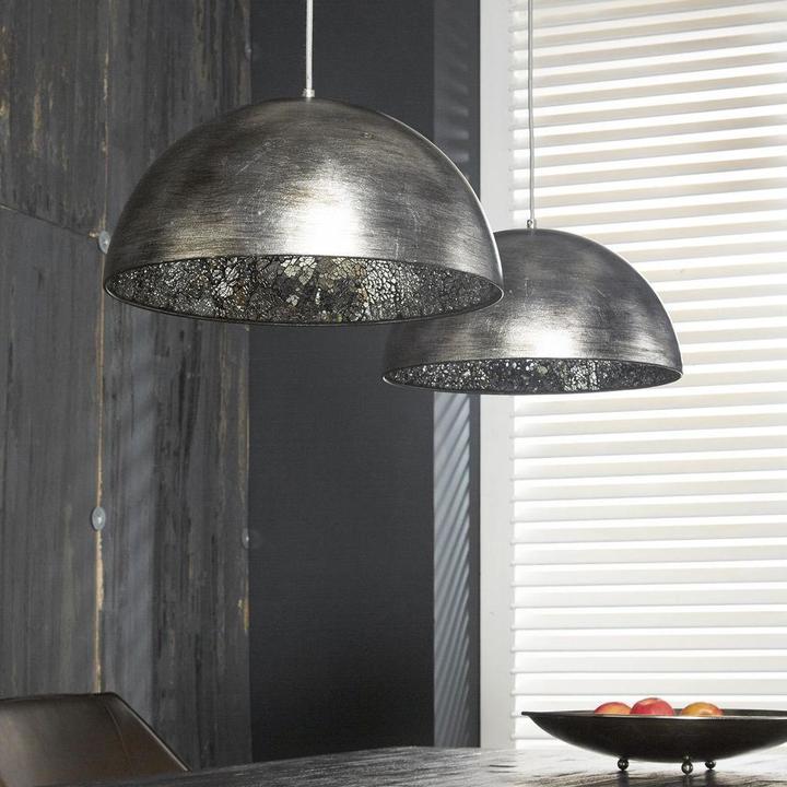 Produktbild famlights Gerda aus Metall in Silber und Spiegelglas (E27)