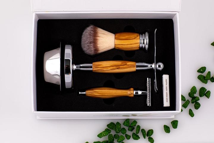 Produktbild Sawoo Rasierset Woolive 5tlg.