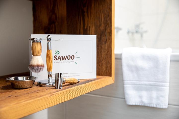 Produktbild Sawoo Rasierset Woolive 5tlg.