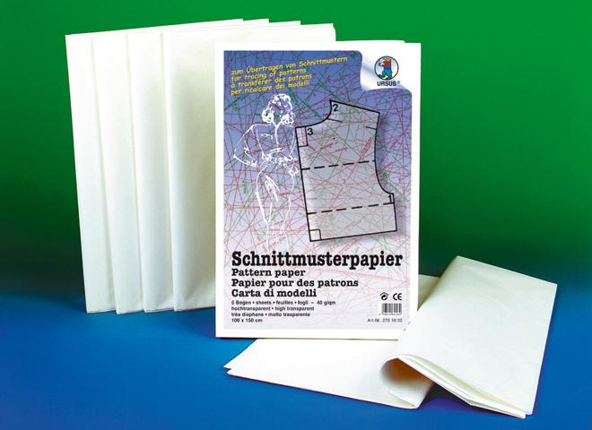 Actual product image Ursus Pattern paper (40 g/m², 5 x)