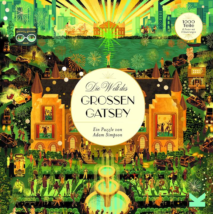 Produktbild Die Welt vom grossen Gatsby (1000 Teile)