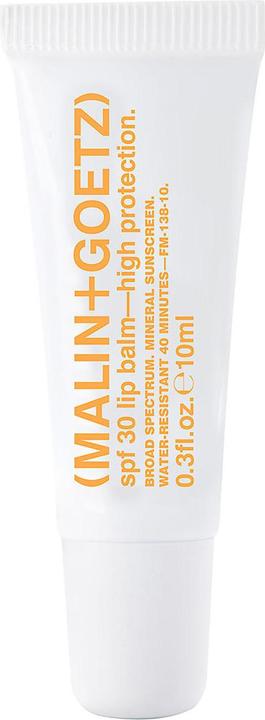 Actual product image Malin+Goetz SPF 30 Lip Balm - High Protection. (Balm, 10 ml)