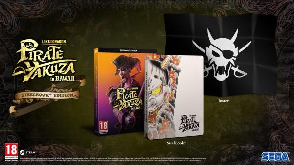Immagine prodotto Atlus Come un drago: Yakuza piratesco alle Hawaii Edizione Steelbook (Windows, IT)