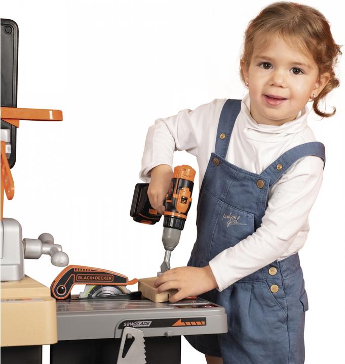 Productafbeelding Smoby Black+Decker Mega Werkbank Centrum 7600360726