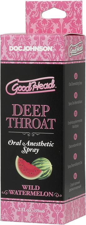 Produktbild Doc Johnson GoodHead™ Deep Throat Spray – Wild Watermelon (59 ml)