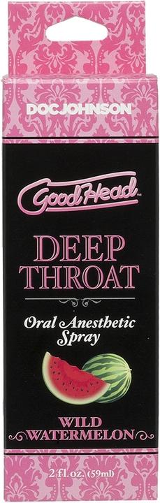 Produktbild Doc Johnson GoodHead™ Deep Throat Spray – Wild Watermelon (59 ml)