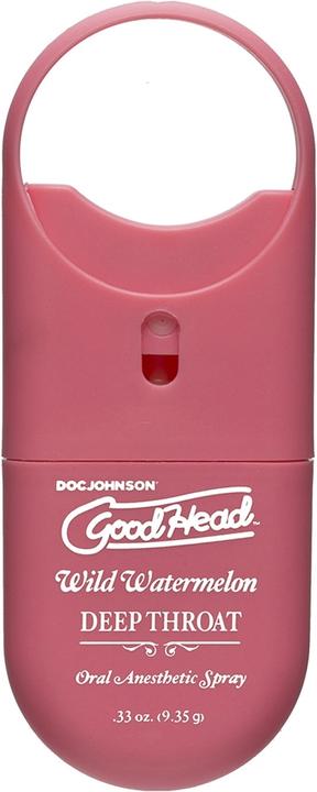 Image du produit Doc Johnson GoodHead™ To-Go - Spray pour gorge profonde - Pastèque sauvage