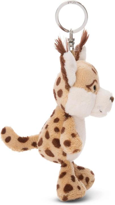 Actual product image NICI Lyca lynx keyring pendant