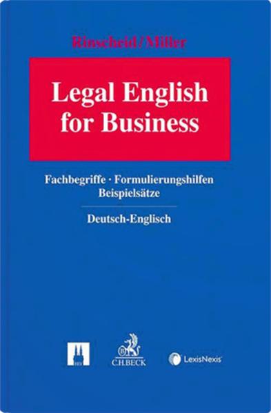 Produktbild Legal English for Business (Deutsch, Englisch, Michael R. Miller, 2021)