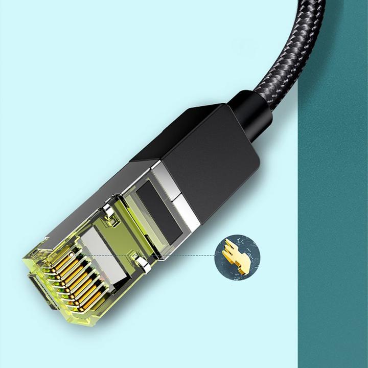 Produktbild Ugreen NW150 30791 Ethernet RJ45 Cat 7 10Gbps 10m Cable - Black (S/FTP, CAT7, 10 m)
