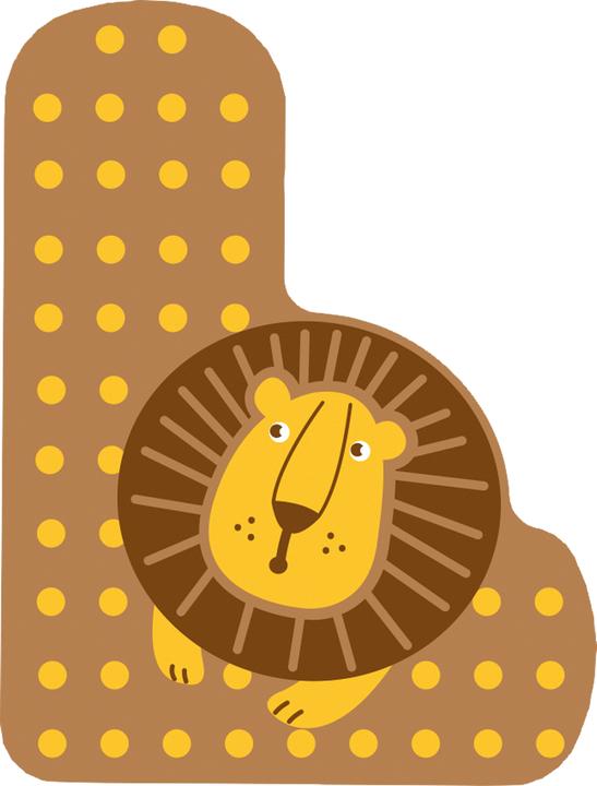 Immagine prodotto small foot Lettera in legno per la camera dei bambini L