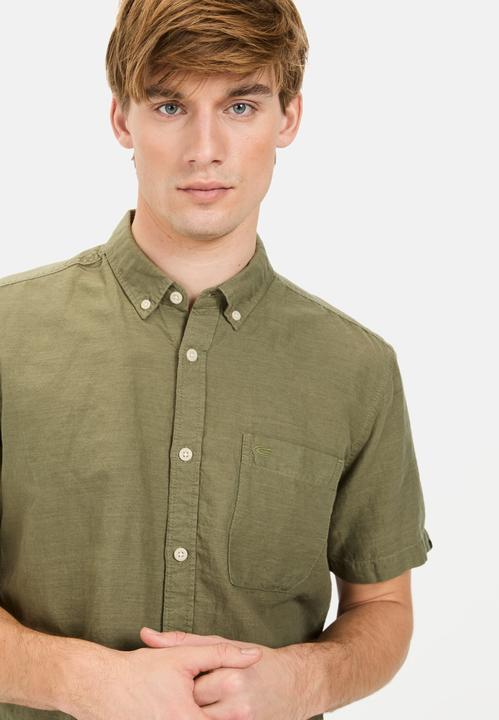 Immagine prodotto Camel Active Kurzarmhemd aus einem Baumwoll-Leinenmix (XXL)