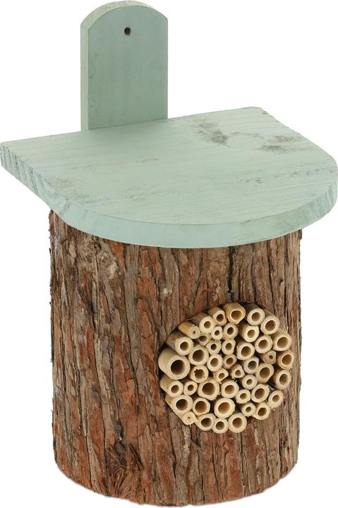 Image du produit Relaxdays Hôtel-insectes (Abeilles sauvages, Abeille, Guêpes creuseuses)
