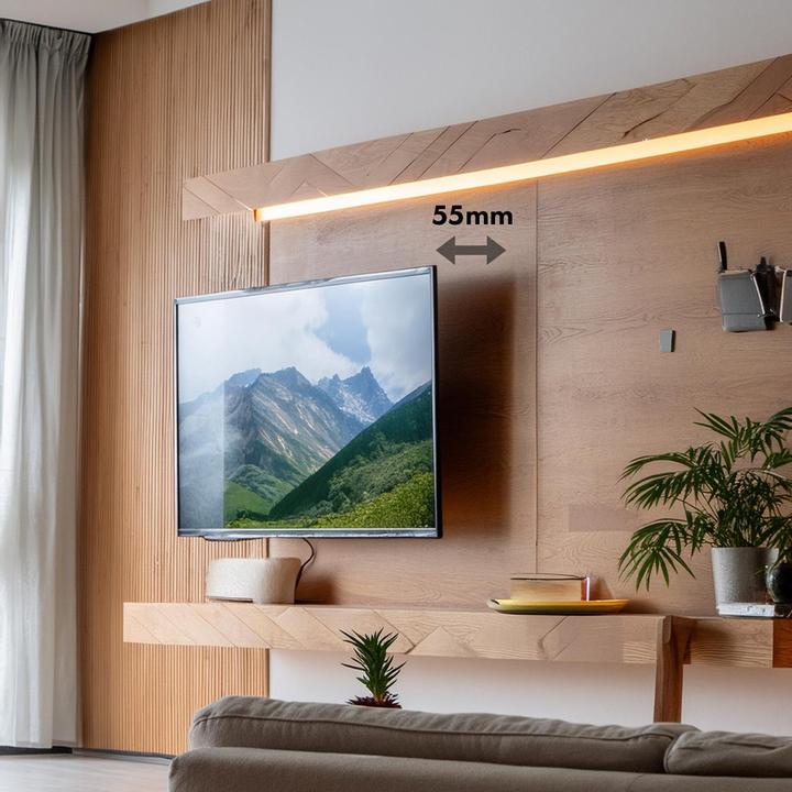 Produktbild Maclean Halterung für TV oder Monitor max. VESA 200x200 23-43 30kg schwarz MC-414 (Wand, 42.99")