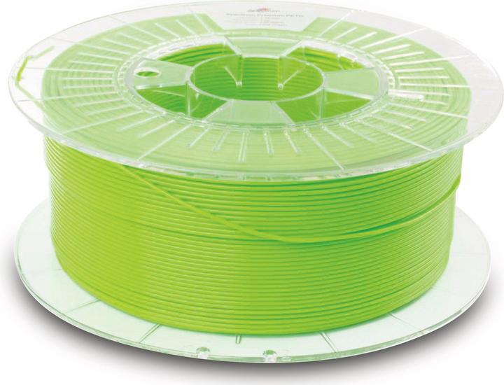 Actual product image Filament / PETG / LIME GREEN / 1.75 mm / 1 kg (PETG, 1.75 mm, 1000 g, Green)