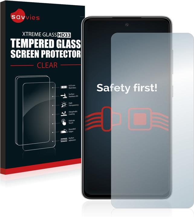 Produktbild Savvies Panzerglas Hartglas Displayschutz (1 Stück, Samsung Galaxy A52s 5G)