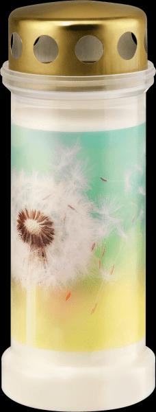 Produktbild dm Profissimo Grabkerze Pusteblume