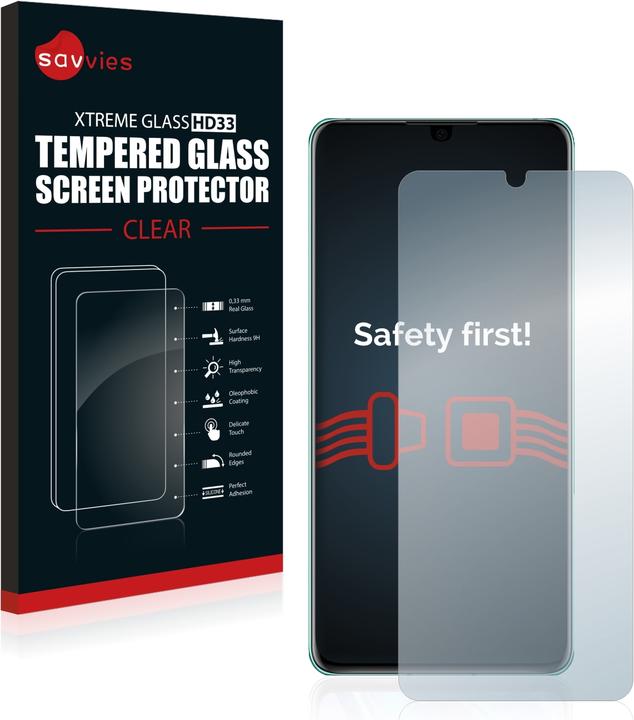 Image du produit Savvies Verre Trempé Protection Écran (1 pièce(s), Huawei P30)
